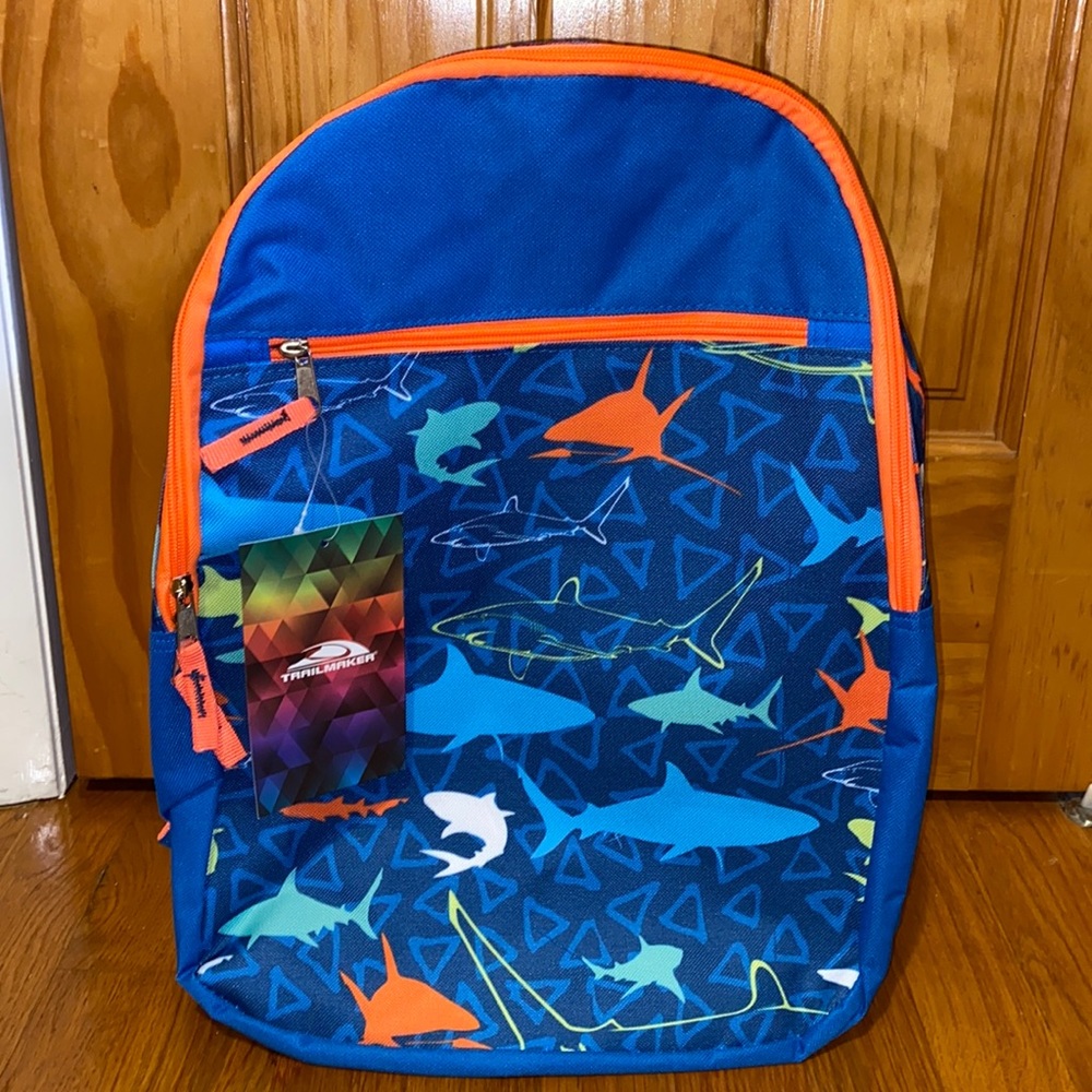 Shark 17” Backpack - 🦈
